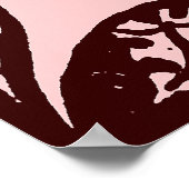 モノグラム文字B ポスター (角)