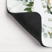 モノグラム文字Cシダと多肉質マウスパッド マウスパッド (コーナー)