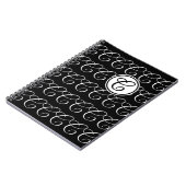 モノグラム文字C ノートブック (左側)