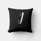 モノグラム文字I クッション (正面)