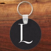モノグラム文字L キーホルダー (正面)