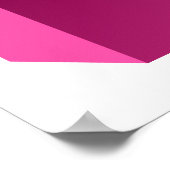 モノグラム文字P ポスター (角)