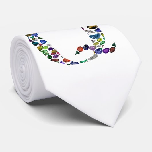 モノグラム文字Q ネクタイ (ロール)