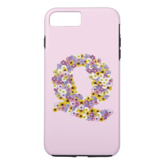 モノグラム文字Q iPhone 8 PLUS/7 PLUSケース