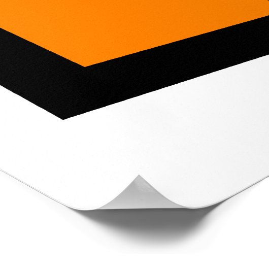 モノグラム文字R ポスター (角)