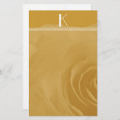 モノグラム文房具フェードインバラオンカーメル 便箋 (正面/裏面)