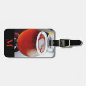 モノグラム旅行さまざまなビール ラゲッジタグ (正面横)