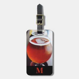 モノグラム旅行さまざまなビール ラゲッジタグ