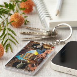 モノグラム旅行サマー キーホルダー