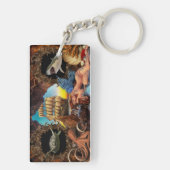 モノグラム旅行サマー キーホルダー (裏面)