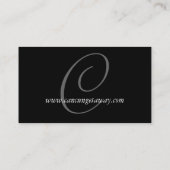 モノグラム旅行業者名刺 名刺 (裏面)