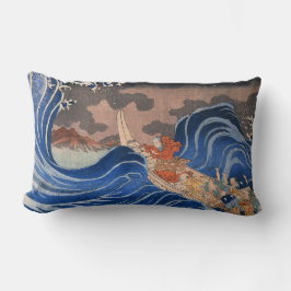 モノグラム日本のを有するプリントカスタム装飾用クッション ランバークッション