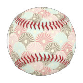 モノグラム日本のヴィンテージパターン 野球ボール (正面)