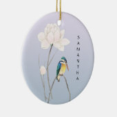 モノグラム日本のヴィンテージロータスオーナメント セラミックオーナメント (右)