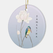 モノグラム日本のヴィンテージロータスオーナメント セラミックオーナメント (左)