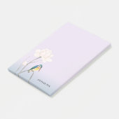 モノグラム日本のヴィンテージロータスPost-it® 4 x 6 ポストイット (アングル)