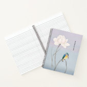 モノグラム日本のヴィンテージKingfisherノート ノートブック (内部)