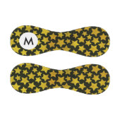 モノグラム星の背景 野球ボール (パネル)