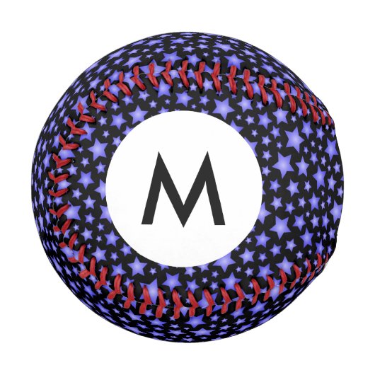 モノグラム星型 野球ボール (正面左)