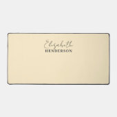 モノグラム書ガーリー黄 デスクマット (正面)