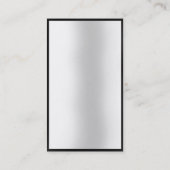 モノグラム書道名刺 名刺 (裏面)