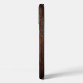 モノグラム木目材名パーソナライズされた前 Case-Mate iPhoneケース (裏面 / 左)