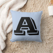 モノグラム枕に手紙を出す クッション (ブランケット)