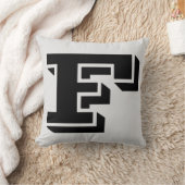 モノグラム枕状物 クッション (ブランケット)