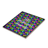 モノグラム染色ガラス タイル (側面)