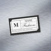 モノグラム格子 マグネット名刺 (インサイチュ)