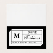 モノグラム格子 名刺 (外部フラット)