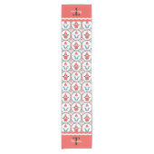 モノグラム格言クリスマスショートテーブル ショートテーブルランナー (正面)