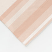 モノグラム桃ストライプ粒 フリースブランケット (角)