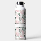 モノグラム植物学葉の ウォーターボトル (正面)
