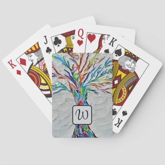 モノグラム植物学 トランプ (裏面)