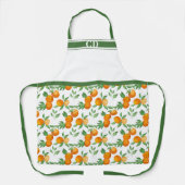 モノグラム植物用オレンジエプロン エプロン (正面)