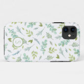 モノグラム植物葉 Case-Mate iPhoneケース (裏面(横))