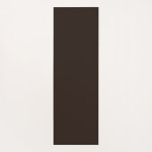 モノグラム横ストライプ線ブラウンおよび白 ヨガマット (裏面)