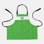 モノグラム歯肉 エプロン (正面)