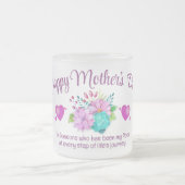 モノグラム母の日 フロストグラスマグカップ (中央)