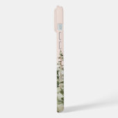 モノグラム水の色素朴緑の森 iPhoneケース (左側面)
