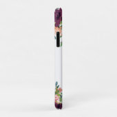 モノグラム水カラーフローラ |ピンクパープルマルサラ Case-Mate iPhoneケース (裏面/右)