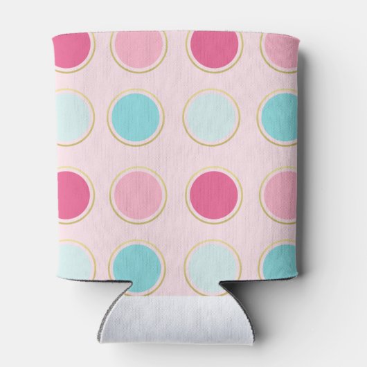 モノグラム水玉模様 缶クーラー (裏面)