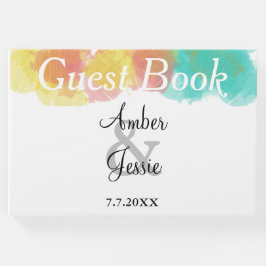 モノグラム水結婚色 ゲストブック