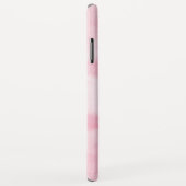 モノグラム水色ピンクパーソナライズされた名 Case-Mate iPhoneケース (裏面/右)