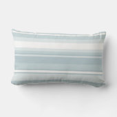 モノグラム氷青ストライプ色 ランバークッション (裏面)