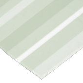 モノグラム淡い色のグのグストライプリーン テーブルクロス (アングル)