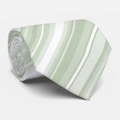 モノグラム淡い色のグのグストライプリーン ネクタイ (ロール)