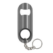 モノグラム灰色ストライプ キーホルダー栓抜き (裏面)