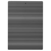 モノグラム炭ストライプ炭 クリップボード (裏面)